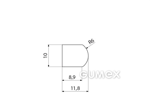 SILIKONPROFILE D-FORM